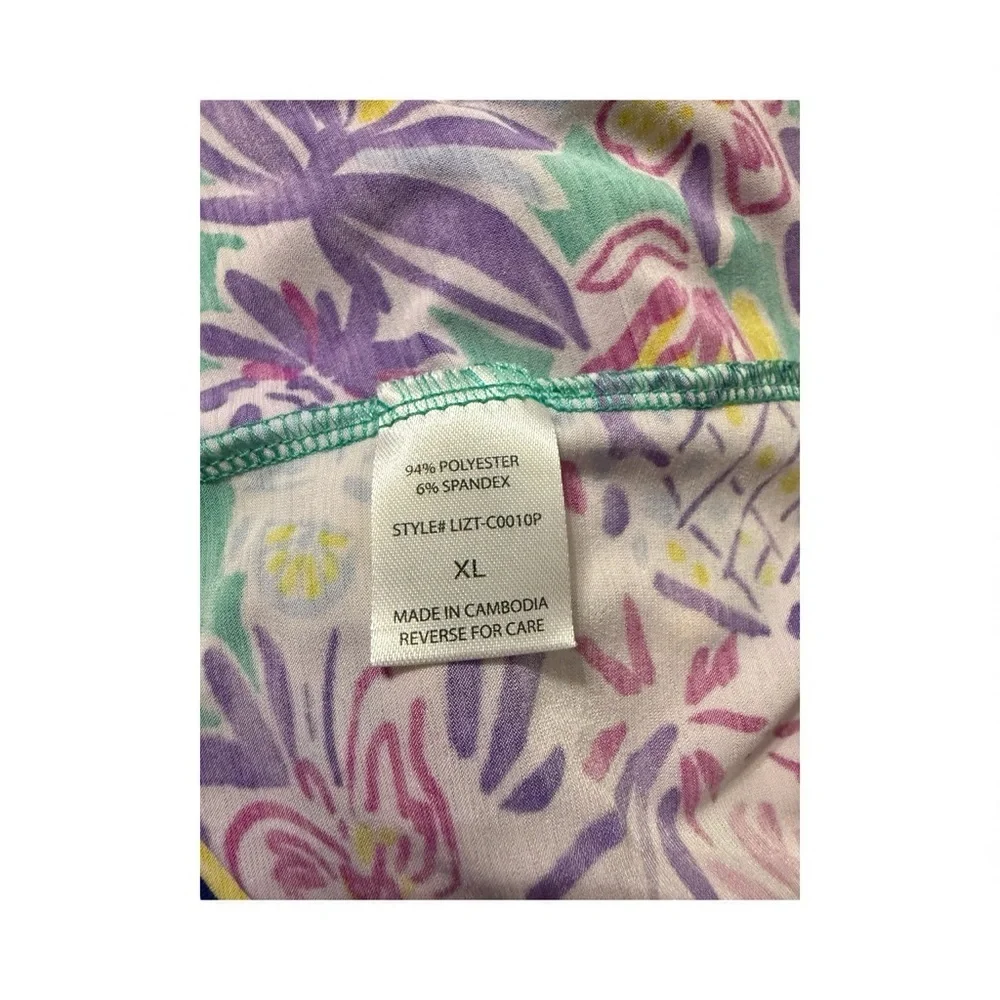 Dear Scarlett Sleeveless Floral Blouse – Size XL - Picture 4 of 5